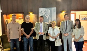 EL EMBAJADOR DE ALEMANIA DIETER LAML VISIT NUESTRA CIUDAD